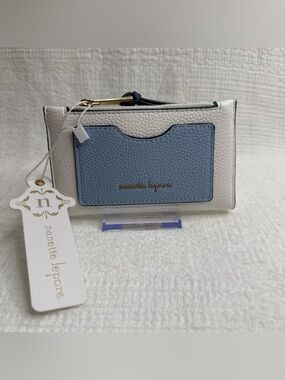 Nanette Lepore Aida CC Case-Color Chalk-Skyway-Vintage Indigo 💙